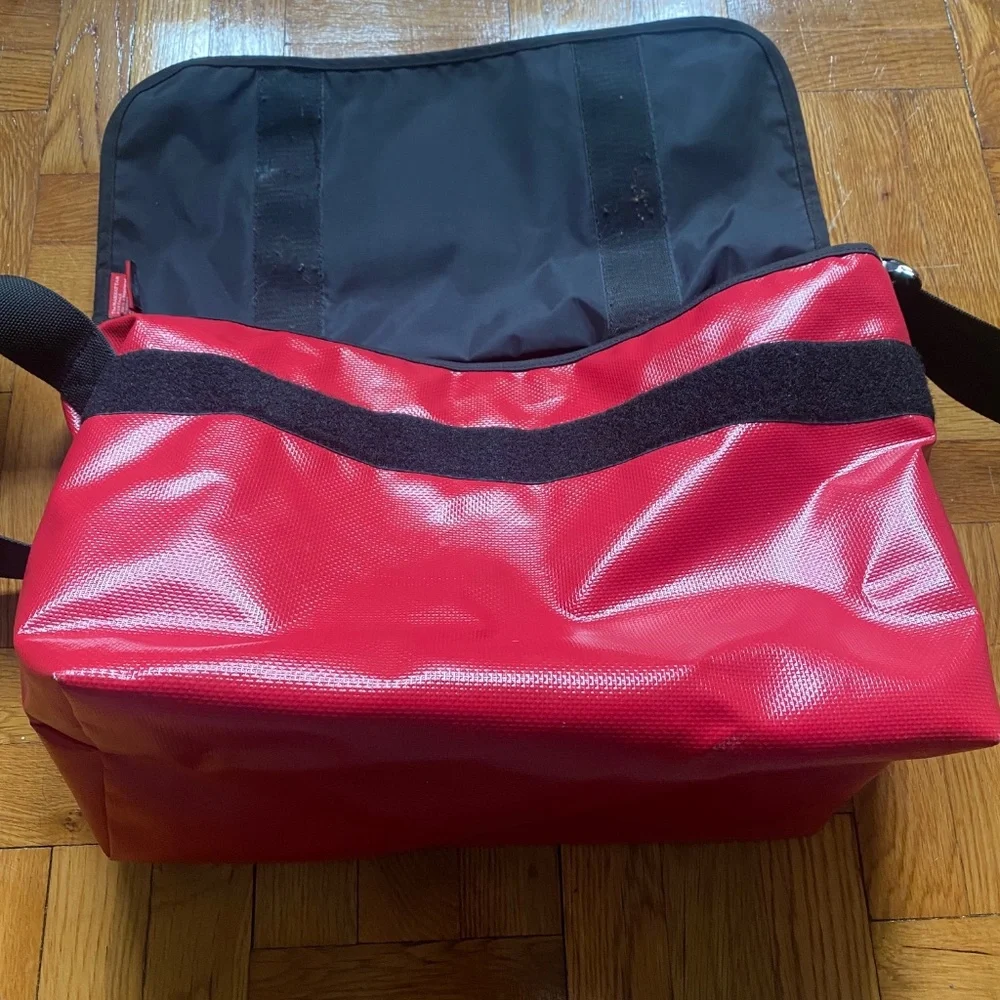 Manhattan Portage Red Messenger Bag for Men